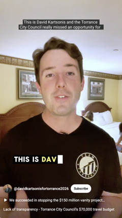 Lack of transparency - Torrance City Council’s $70,000 travel budget Screenshot